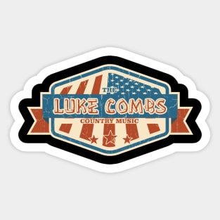 vintage - The Luke Combs Sticker